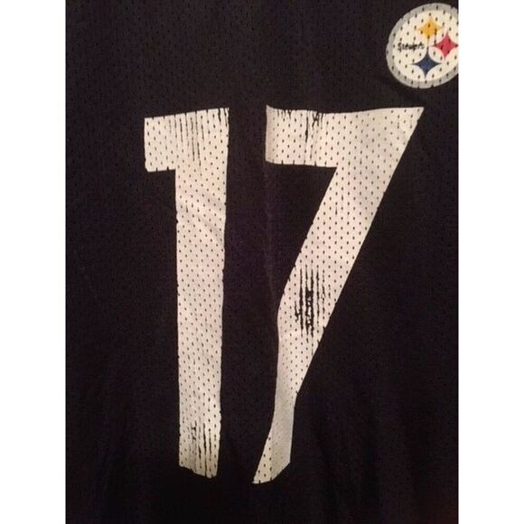 PITTSBURGH STEELERS #17 MIKE WALLACE SIZE YOUTH XL JERSEY - Picture 5 of 7